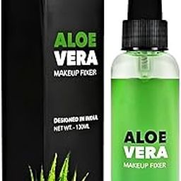 Aloe Vera Make Up Fixer/Setting Spray | Glowing & Shining Face | Long-lasting, Waterproof, Sweatproof, Smudgeproof | Better, All Skin Types | Easy To Blend, 130 ML (SB-24)-image-42