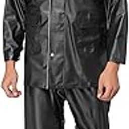 Pvc, Standard Length Rain Coat For Men Waterproof For Bike With Hood Raincoat For Men-image-40