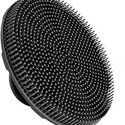 REBISSTO Body Scrubber & Bath Loofah Sponge Exfoliator Combo – Deep Cleansing Bath Brush for Body Wash, Dead Skin Remover, Soft & Durable Bathing Brush for Men & Women [Black, 1PC]-28
