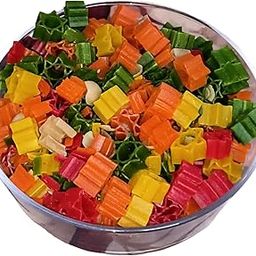 MM&SONS Snacks Ready to Fry Colourful Stars Papad Fryums With Masala 200gm | Healthy & Tasty Snack Chips for Kids-image-9