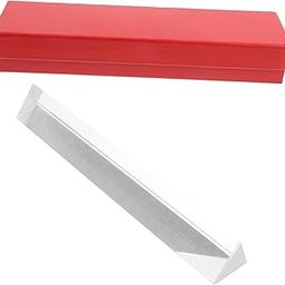 FELTECHELECTR Mini Crystal Triangular Prism High Clarity Light Refraction for Educational Photo Home Decor-image-62