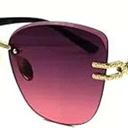Oversized Vintage Cat Eye Square Sunglasses Women Trendy Cateye Sunglasses-image-9