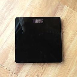 Kuber Industries Weighing Scale Armoured Glass|Weight Machine for Body Weight|Capicity "180" KG (Black)-29