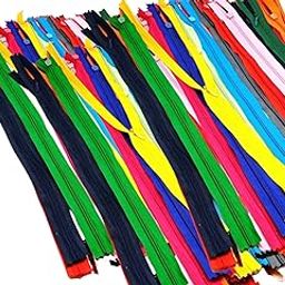 Artonezt 16Inch (42cm) Premium Invisible Zipper Concealed Nylon Zips for Garments, Pants, Bags, Palazzo, Dresses, Frocks, Gowns, Ladies Suits (Multicolor) Set of 36 Zips-image-25