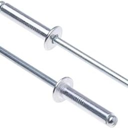 Samnantools Aluminium Rivet 1/8x1/2 1000 Pieces|Aluminium Silver Blind Rivets (Pack of 1000)-31