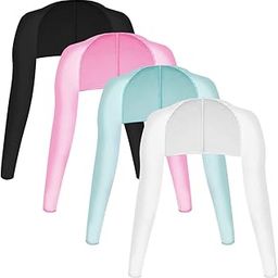 4 Pieces Cooling Shawl Golf Cooling Shawl Arm Sleeve Sun Protection Golf Shrug for Women Men Outdoor Sports-image-75