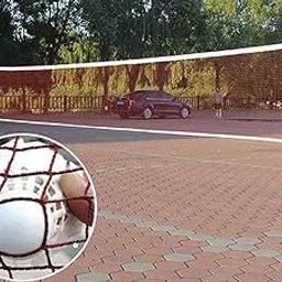 RUIXIB Portable Badminton Net Beach Volleyball Net for Indoor Outdoor Sports Garden Schoolyard Backyard,610 x 76 cm Standard Folding Competition Training Net Nylon Tennis Soccer Pickleball Nets-5