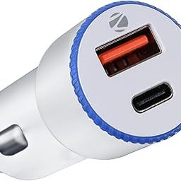 ZEBRONICS CC2018 38 Watts Car Charger, Dual Output (USB + Type C), Rapid Charge, Compact Design, with Over Current & Short Circuit Protection (White)-11