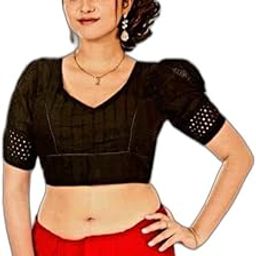 New Trending Hakoba Pop Sleeve Blouses for Women|Style - 613 Women's Blouses & Shirts-image-23