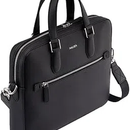 halden Belford Single Zipper - Vegan Saffiano Leather Laptop Bag-picture-30