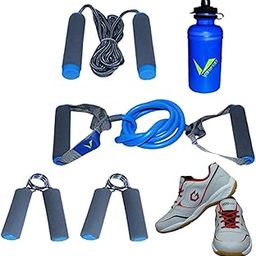 Gowin Badminton Shoe Smash Grey Size-12 Kids with Verified Training Set-image-33