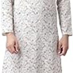 Men's Kurta Dhoti Set, Multicolored Cotton Blend, Printed Regular Fit Mandarin Collar Long Sleeves-picture-7