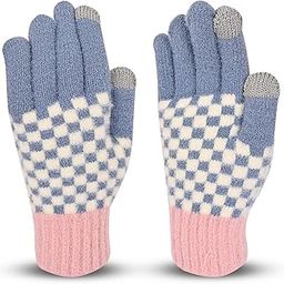 Women's Touchscreen Winter Woollen Gloves For Cold Weather (SGD-14181135-37)-image-95