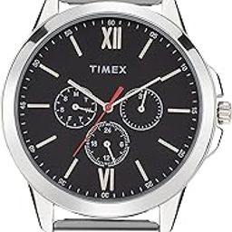 Analog Watch for Men with Round Dial & Water Resistant Man's Wrist Watches-image-0