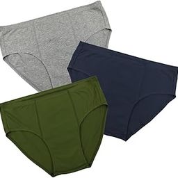 Pristine Life | Incontinence Men Underware | Absorbs 35ml Of Leaks | Wash & Reuse | Anti Bacterial, Hygienic & Leakproof | Comfy Cotton | Pack Of 3 | Navy Blue, Grey & Olive Green | L-image-57