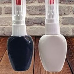 Nail Art Dotting Liner Brush Nail Brush, Nail Painting Brush, Nail Art Design Pen for Long Lasting Nail Pen, Drawing Nail Art Nylon Brush Set for Home DIY Salon (Black White)-picture-55