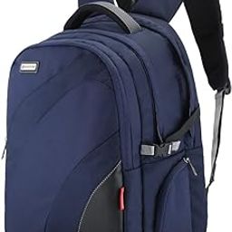 Fortuner 28L Laptop Backpack for Men & Women | Lightweight Office Backpack with Built-in Raincover & Easy Grab Handle | Professional Laptop Bag with Elevated Laptop Cradle-picture-4