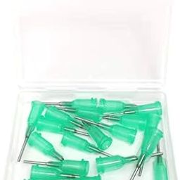 20 Pack - 18 Ga 1/2 Inch Blunt Tip Dispensing Needle with Luer Lock,Green-image-74