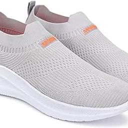 Lightweight Sports Shoes with EVA Sole| Comfortable Outdoor, Running, Walking, Gym, Training, Trekking and Hiking Shoes for Men(199) B Grey-image-51