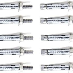 LOVELY® 6X75 MM Projection Bolt Fastener Set of 10 Pcs.-picture-21