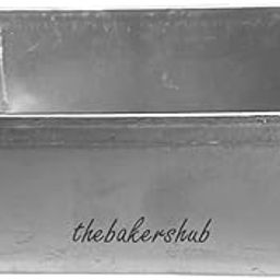 The bakers hub Aluminium Square Cake Mould Tin Brownie Tray Bakeware Baking Pan 8 inch Width and 2 inch Height for 1 kg Cake Mould for OTG and Microwave Oven-image-8