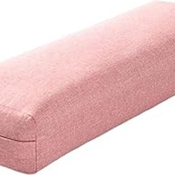 ATORSE Professional Yoga Bolster with Carry Handle Pillow for Legs Restorative Yoga Pink-image-90