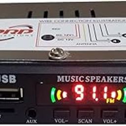 Bluetooth Mini Car Stereo, MP3 Player with FM,AUX & USB-18