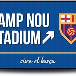 TACKLE FROM BEHIND Camp Nou Stadium Door Sign-image-20