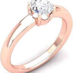 14k (585) Rose Gold Ring for Women-image-50