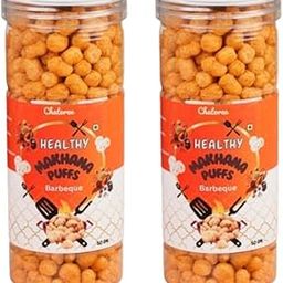 Chatoree Healthy Makhana Puffs | Barbeque Flavor | Healthy Puffed Snack | Gluten-Free, Trans-Fat-Free | Healthy Snacks | No Cholesterol | Calcium Rich | Phool Makhana 100 ml Storage Container, Pack of 2-image-32