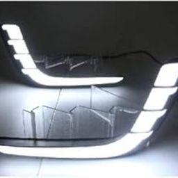 Cloudsale LED DRL Compatible with Suzuki Swift 2010 LED with Yellow Turn Signal Light (Matrix Mode)-image-84