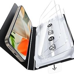 DABEN SnapFit Tempered Glass Screen Protector Guard for Google Pixel 8-1 Pack-image-2