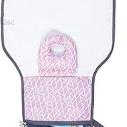 Insta Baby Diaper Changing Pad/Changing System/Mini Diaper Bag/Mothers Bag- Peach Mosaic-26