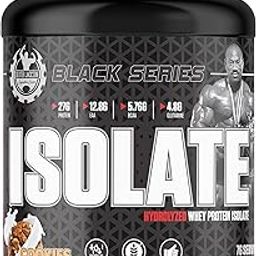 Dexter Jackson Black Series Whey Protein Isolate | Cookies & Cream Flavor | Gluten-Free | 76 Servings, 5 lbs (2268g) - Premium Isolate for Ultimate Muscle Support-image-27