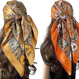 Unisex Polyester Elegant Head Scarf For Women - Fashionable And Versatile Head Scarf For Occasions - Stylish Headwear And Scarf,Ideal For Everyday Use And Special Events-image-86