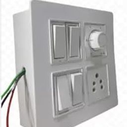 BAHUL Wall Mount Modular Board 1 Socket Extension Boards (White, 0 m)-23