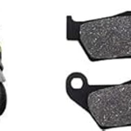 WHEEL DRIVE COMPATIBLE WITH Tvs Avenis-125 Bs6 Front Disc Brake Pad 1 Set 2021 Model (Black)-image-101