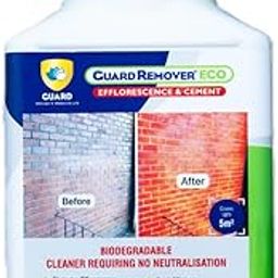 Guard Remover Eco Efflorescence & Cement, 500ml, Biodegradable, Non-Corrosive Quick-Acting Cleaner for Concrete, Stone and Tiling Surfaces for Interior and Exterior use, Coverage 3 to 6 m2-picture-26
