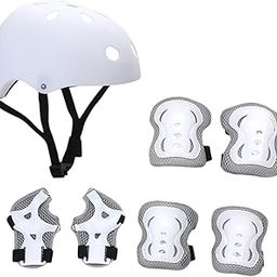 Enakshi® Kids Bike Helmet Set Ventilation for Skateboarding Outdoor Sports Boys Girls White|Sporting Goods | Cycling | Helmets & Protective Gear | Helmets-image-97