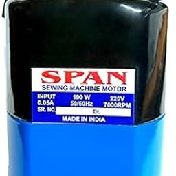 SPAN Tiny Super Magic 1/20 HP mini sewing machine motor for HALF SHUTTLE sewing machines Double coated copper winding(with 6 months warranty)-image-17
