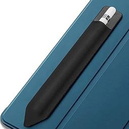 Mizi Pencil Holder Sticker for Apple Pencil Pro, Apple Pencil (USB-C), 1st and 2nd Gen, Elastic Stylus Pocket Pouch Adhesive Pen Sleeve Attached to Case for Apple Pencils and Other Stylus Pens - Black-43