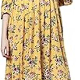 Navy Blue Floral Rayon Maternity | Feeding | Nursing Short Dress | Maternity Dress for Pre and Post Pregnancy & Nursing Mom-image-86