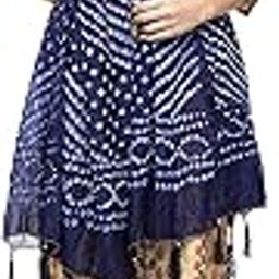 Women's Silk Jaipuri Print Regular Dupatta-image-75