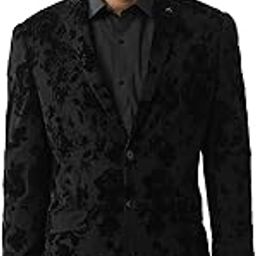 Men's Zero Calorie Slim Fit Night is Young Party Blazer-image-74