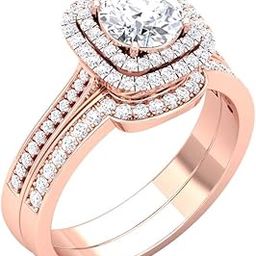 14k (585) Rose Gold Ring for Women-image-53