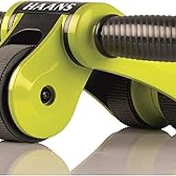 Haans AB Roller Wheel for Muscle Training, Tighten Waist and Abdomen, Abdominal Exercise Core Workout Gym Equipment for Men and Women (Green)-15