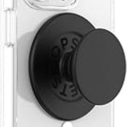 ​​​​PopSockets Phone Grip with Expanding Kickstand, Compatible with MagSafe, Magnetic Ring for iPhone and Android Included, Included, Phone Holder, Wireless Charging Compatible - Black-3