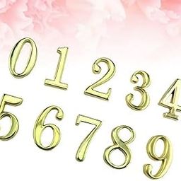 Mailbox Numbers for House Outside 0-9 Door Numbers, Room Number Door Signs Self Adhesive Door Address Number Sticker Room Number for Office Wall Apartment Decorative-image-80