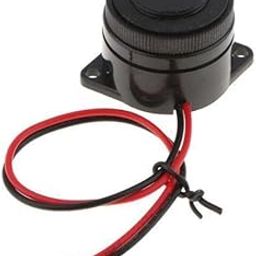 ATORSE 4xDC12V Electronic Piezo Active Continuous Buzzer Alarm Sounder Leading Wire-image-81