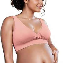 Padded Maternity Bra | Pull Down Feeding Bra for Women | Padded Bra for Women Slip On | Suitable with Maternity Clothes | PureSoft Micromodal-image-51